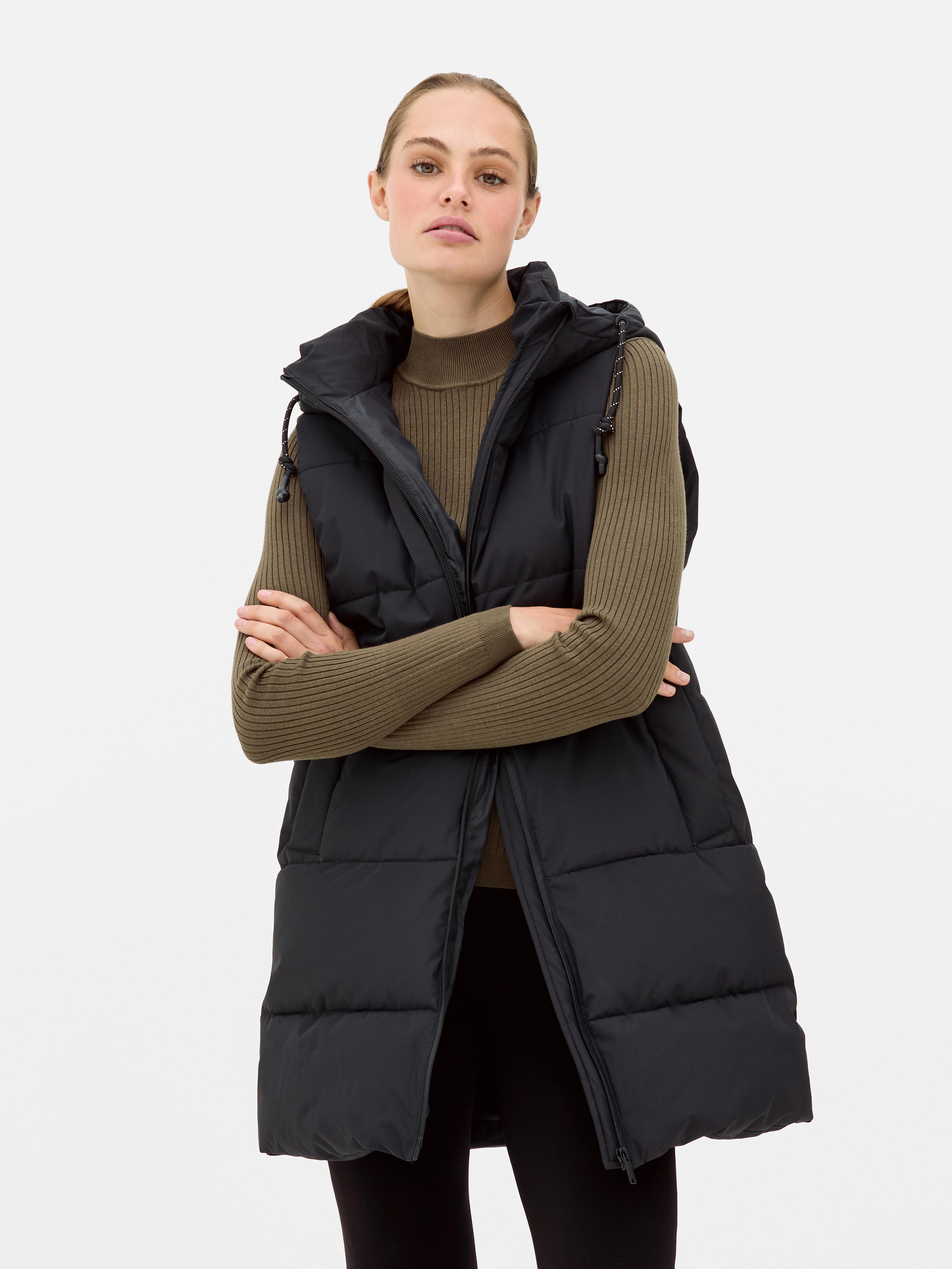 Longline Zip-Up Vest