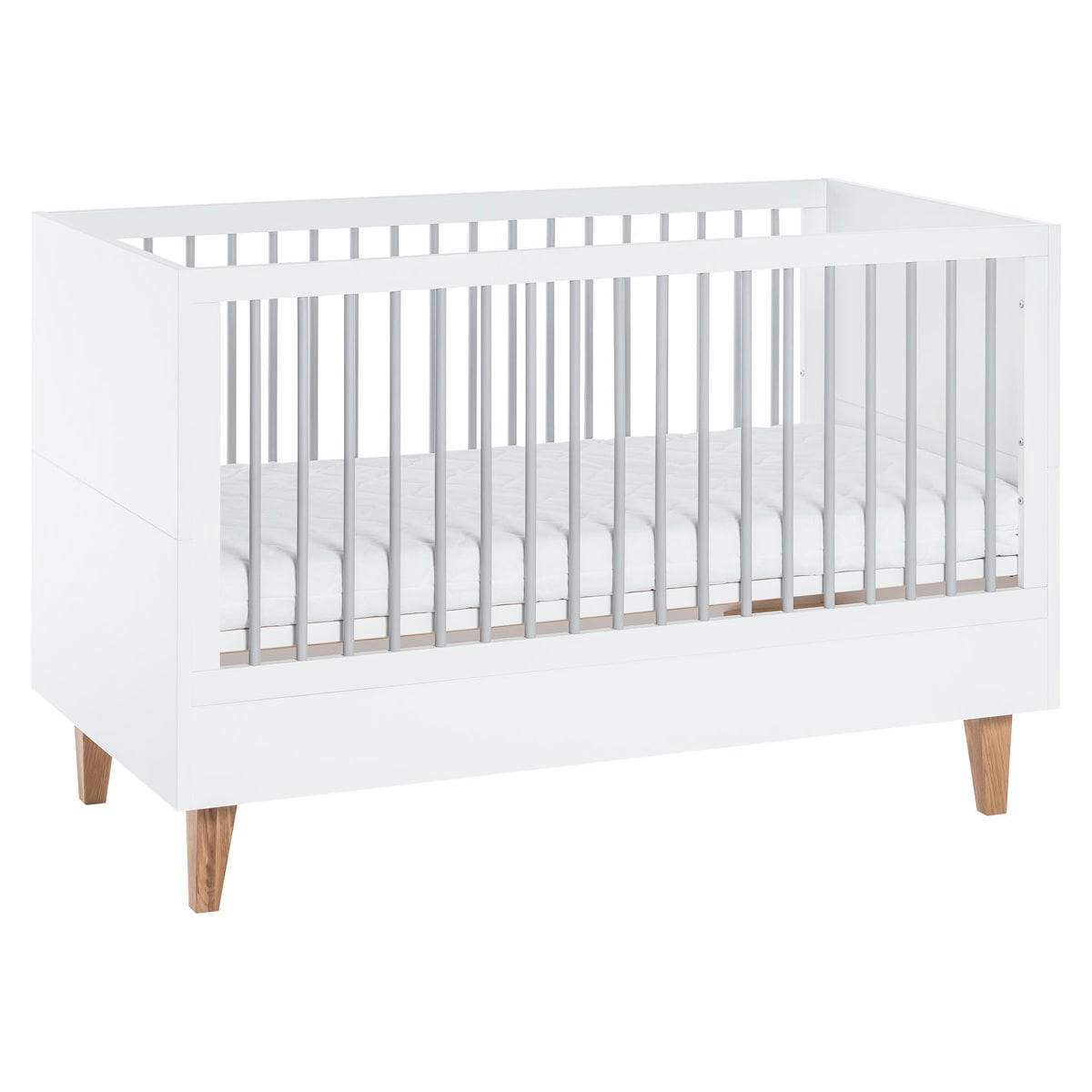 CONCEPT - Lit évolutif 70x140 blanc