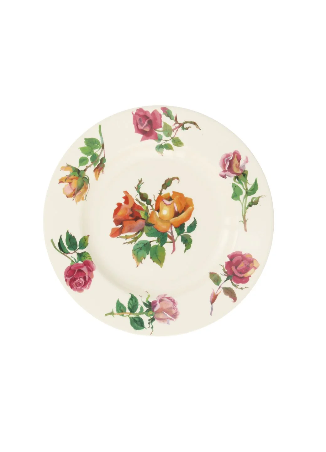 Granny's Roses Medium Dinner Plate, 8.5 Inch