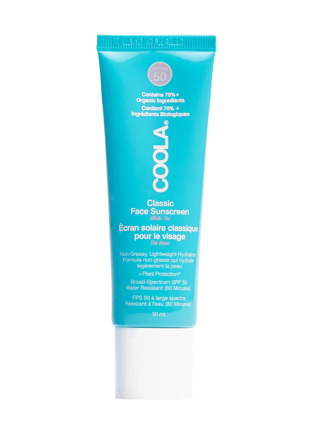 COOLA CLASSIC FACE LOTION WHITE TEA SPF 50