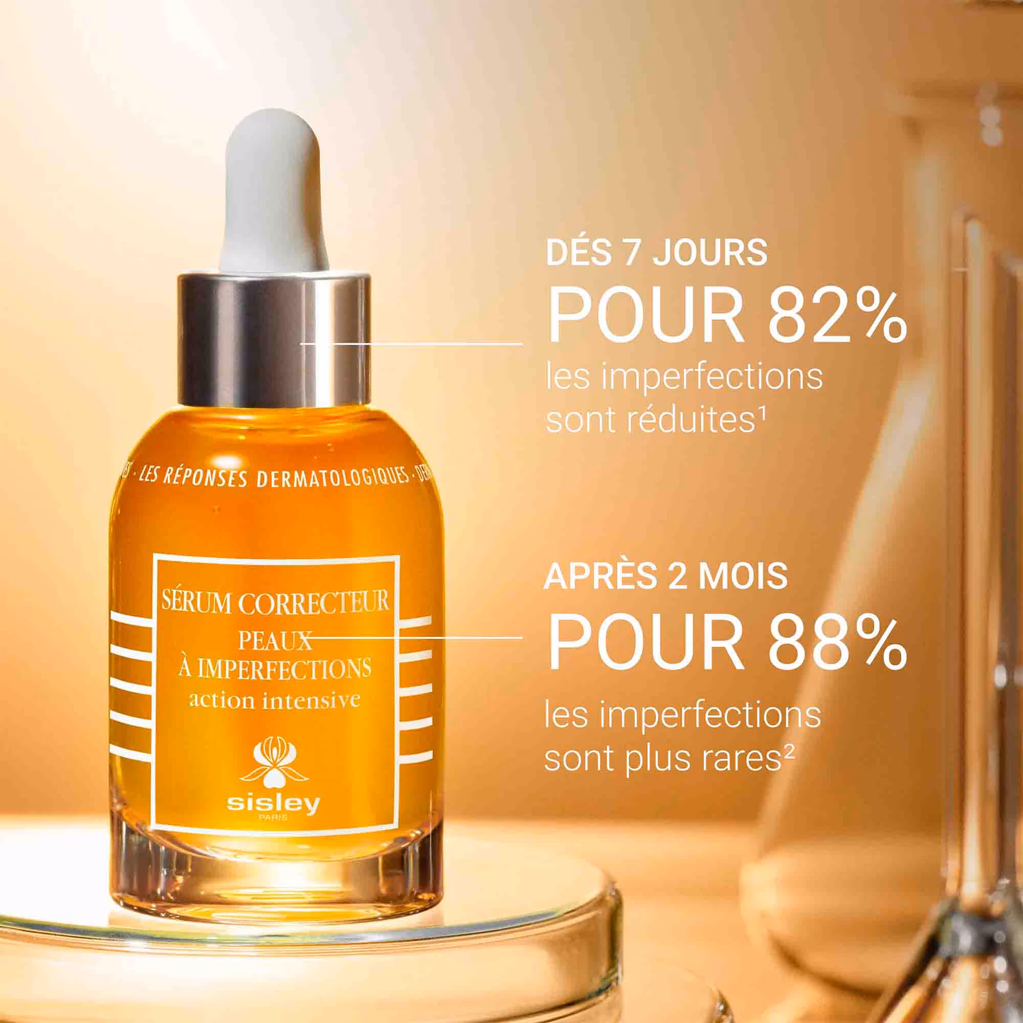 LES RÉPONSES DERMATOLOGIQUESSérum correcteur peaux à imperfections
