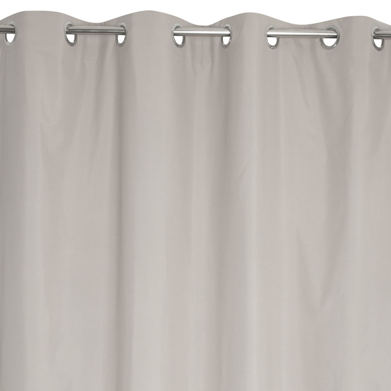 Rideau thermique Atlas taupe 135 x 240 cm JBY CREATION