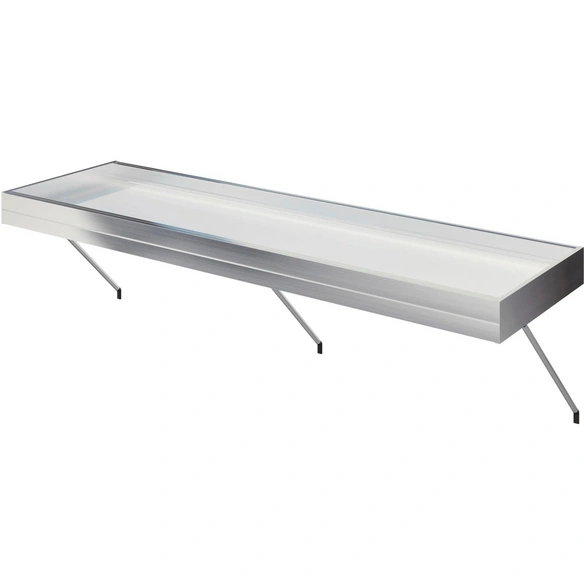 Gewächshaus-Zubehör, »Santini Typ II«, LxBxH: 204x63x10 cm, silberfarben