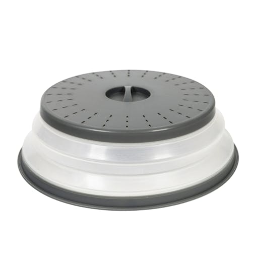 Tovolo Collapsible Microwave Food Cover Anti-Splatter 26cm | Charcoal