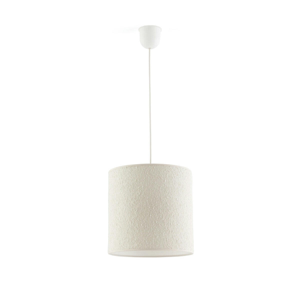 Suspension/Abat-jour bouclette Ø25 cm, Lockie