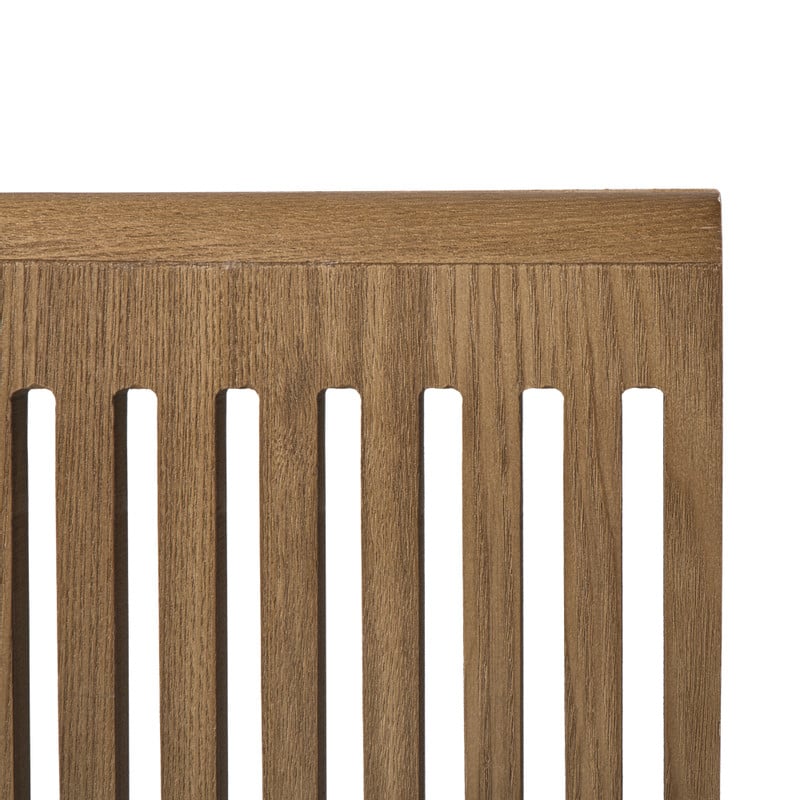 Bijzettafel Japandi klein - bruin - 34x34x29 cm