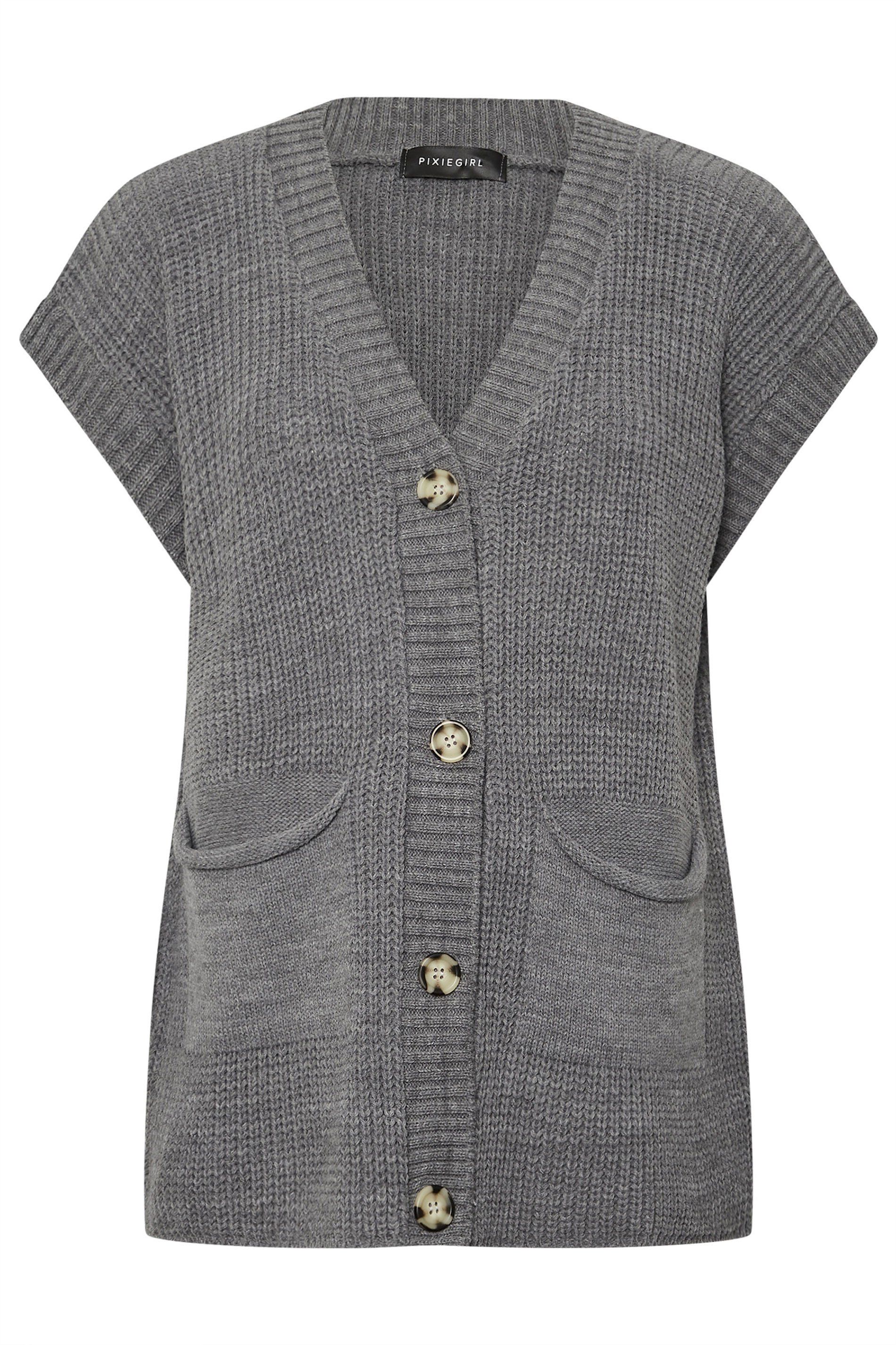 PixieGirl Petite Sleeveless Cardigan