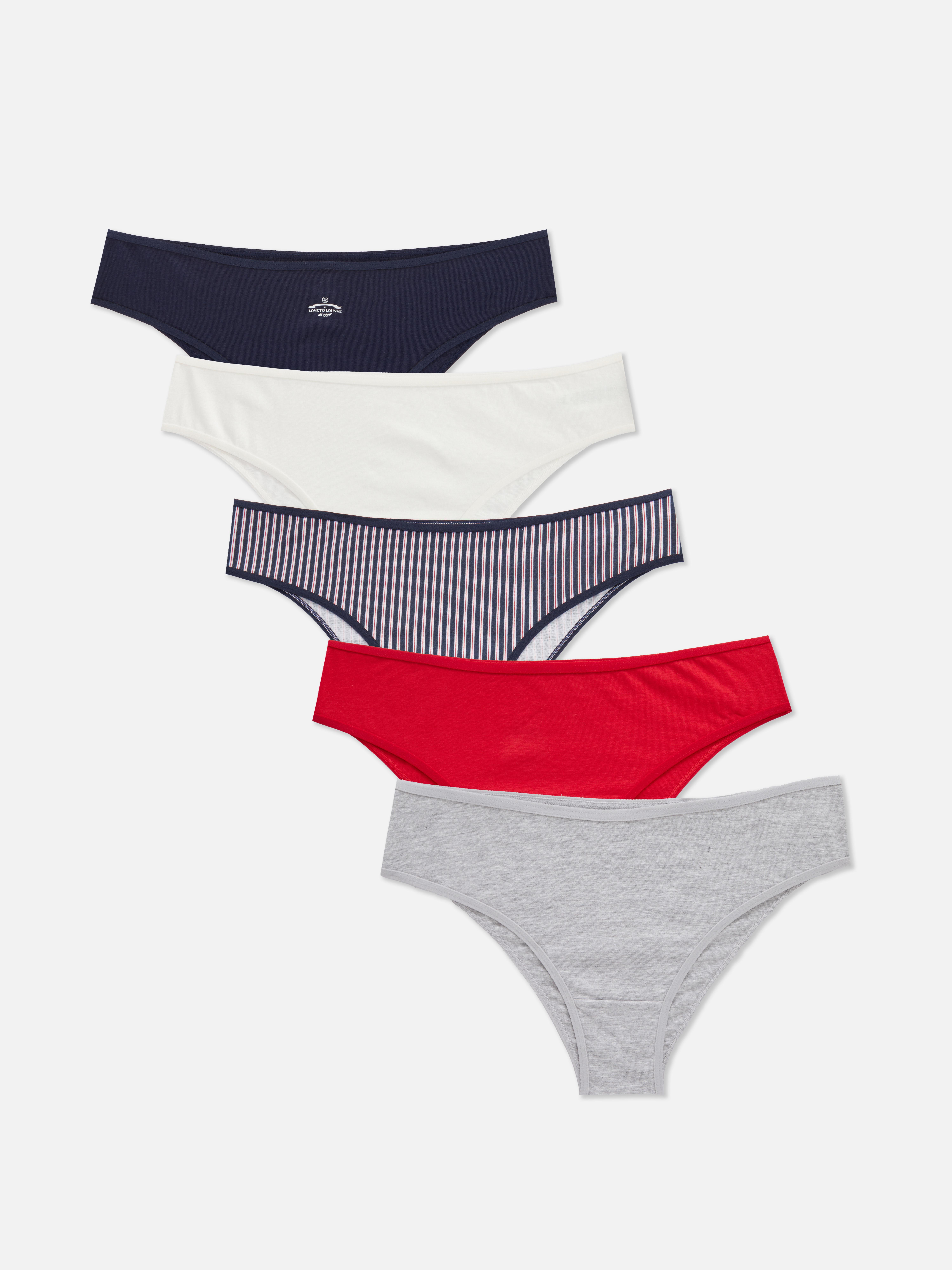 5pk Cotton Rich Brazilian Briefs