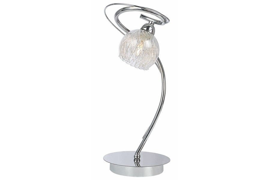 Lampa stołowachromowana Ariana 1xG9x33W wys:32cm Reality