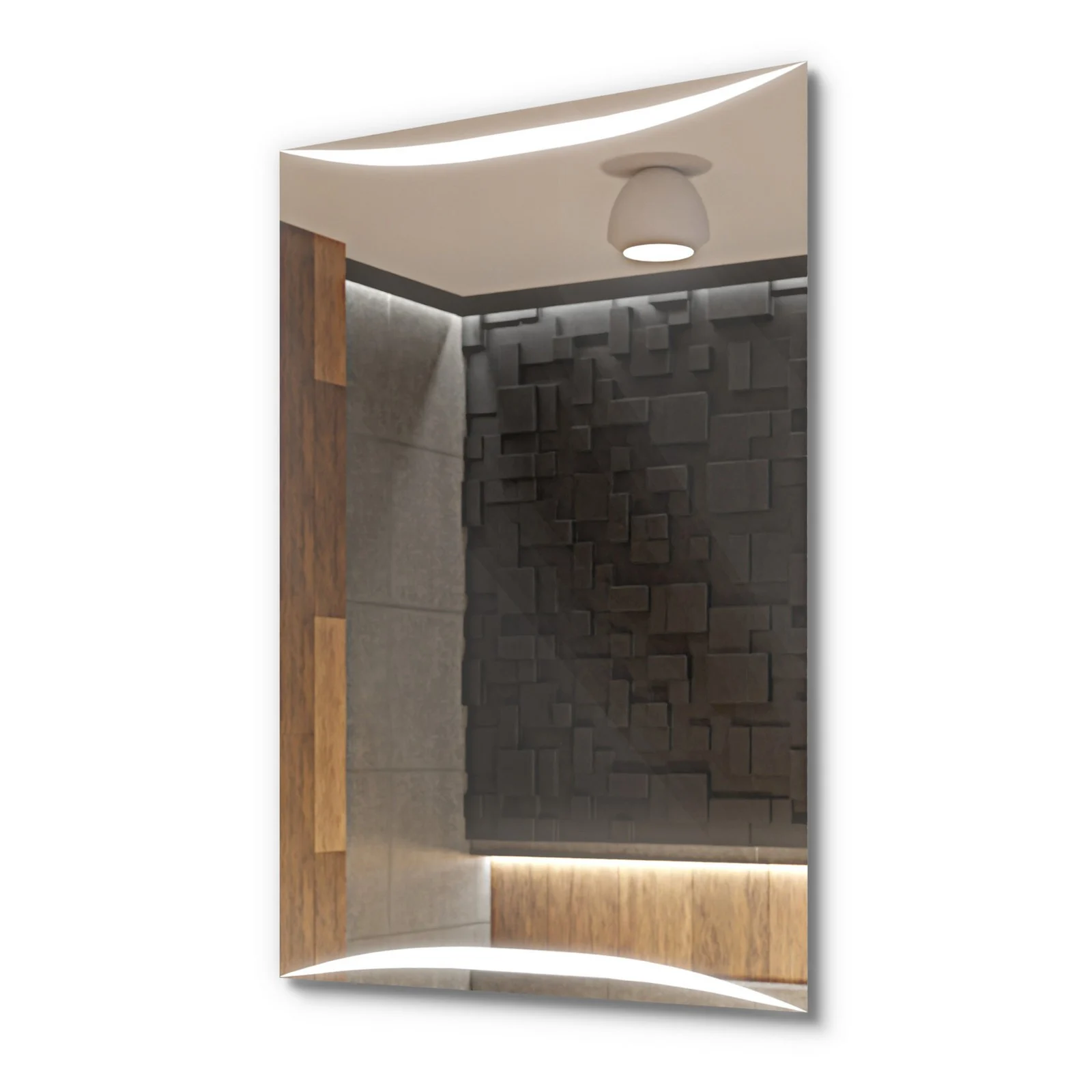 Lustro Podświetlane Led Wieden - 50Cm, 70Cm