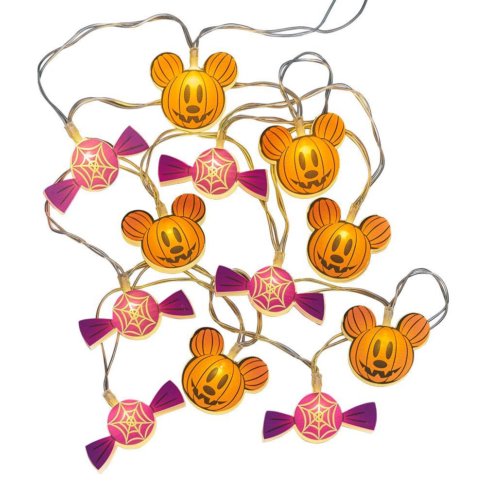 Guirlande Halloween Disney citrouille et Mickey à LED 1,6m