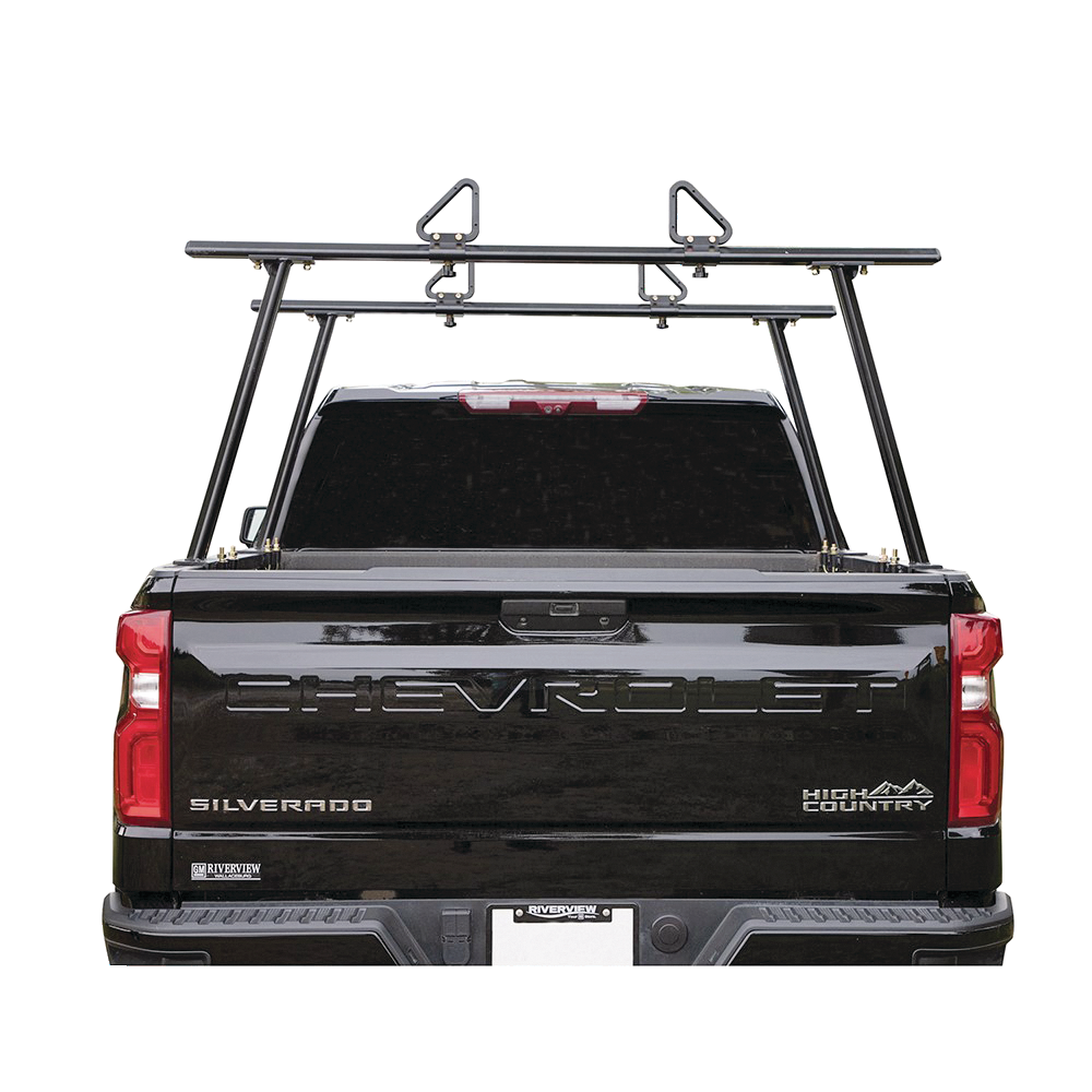 Erickson Aluminum Truck Rack, Black