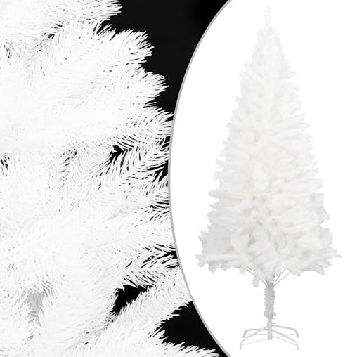 NNEVL Artificial Christmas Tree Lifelike Needles White 120 cm