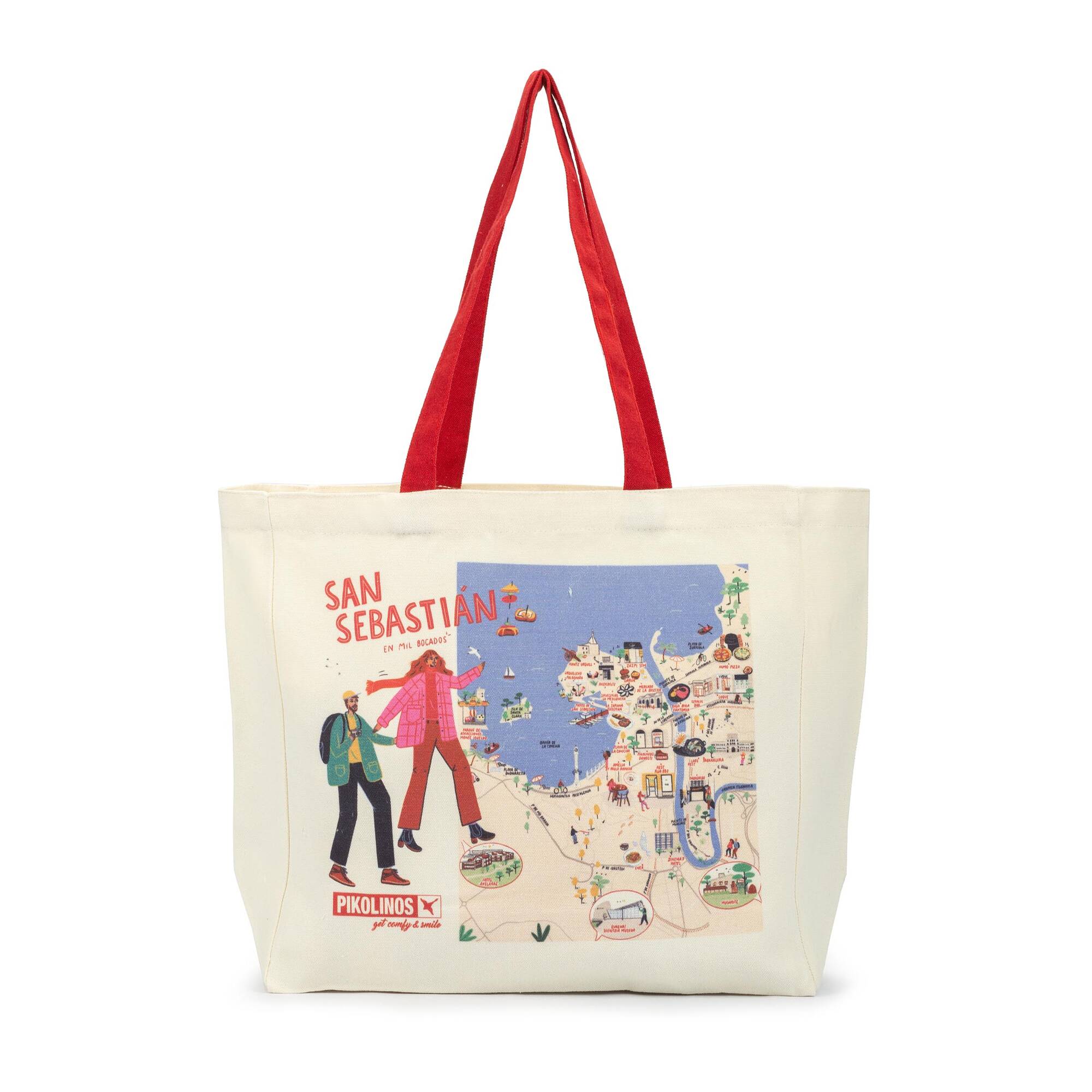 SMILING - Bolsa de algodón orgánico #SmilingCities
