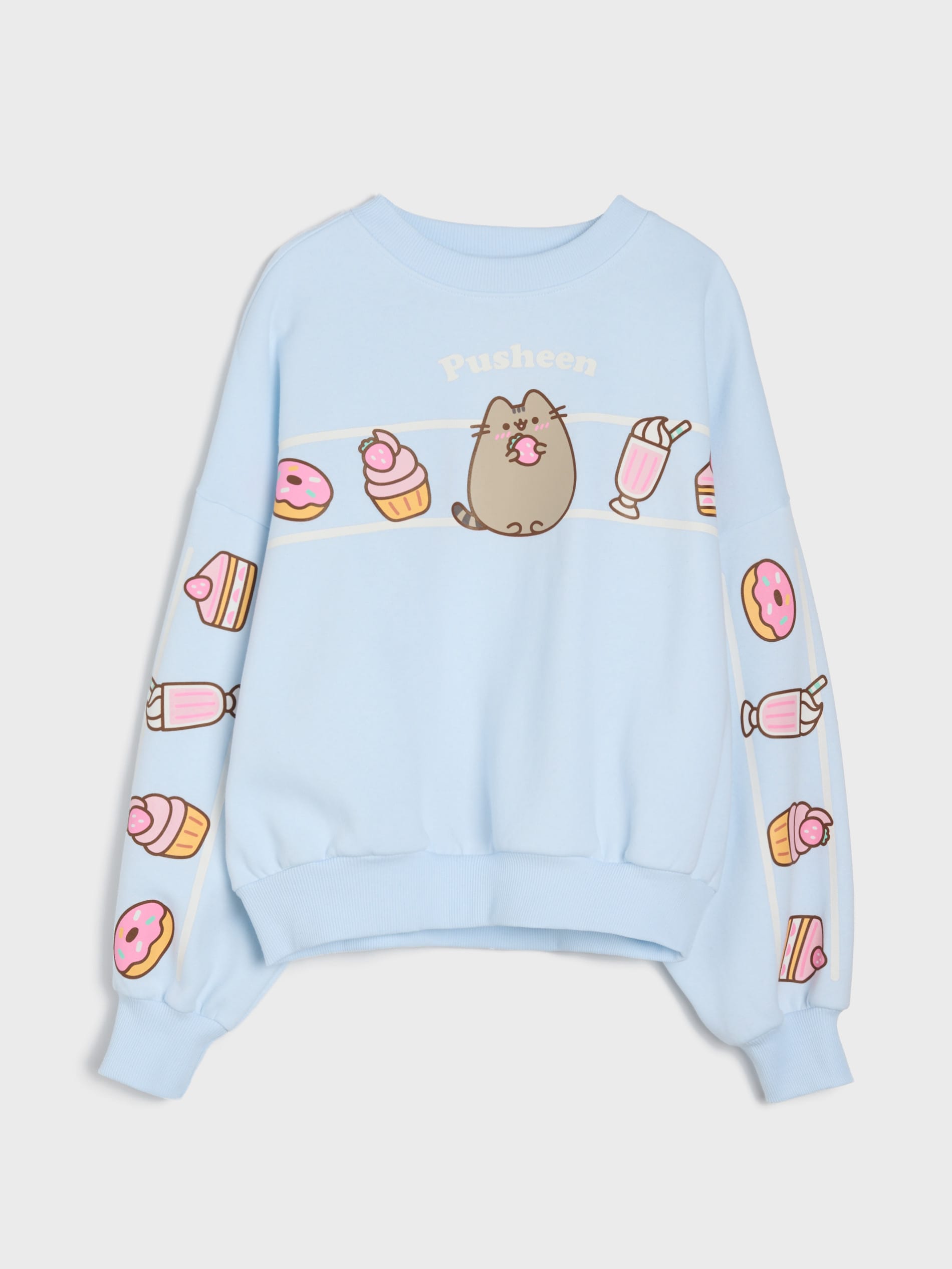 Bluza crewneck z nadrukiem Pusheen the Cat