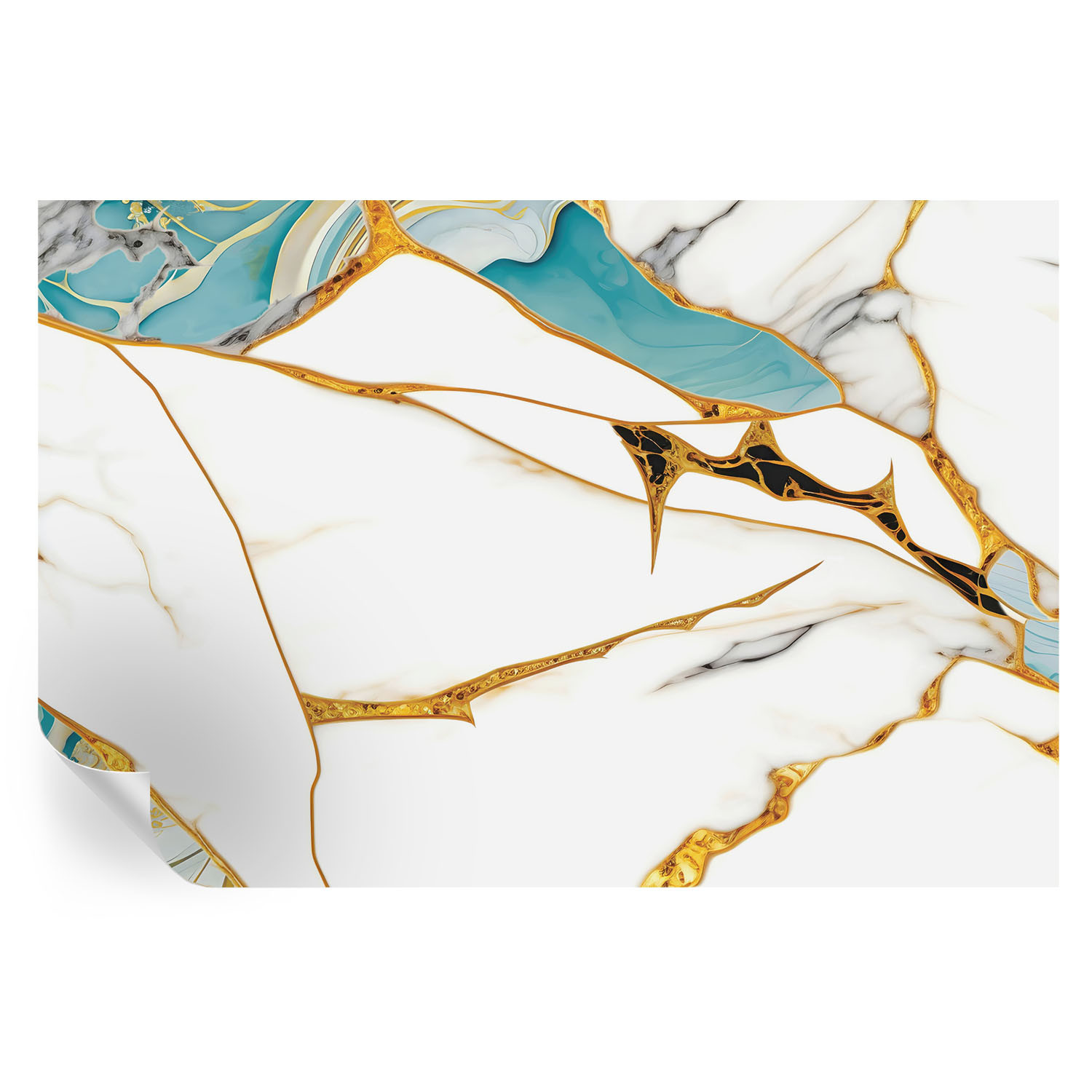 Samoprzylepna tapeta Elegancja marmuru 104x70 Wallfluent