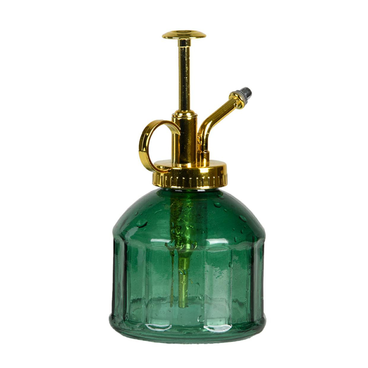 Spryskiwacz szklany zielony 200 ML rozpylacz do wody perfum