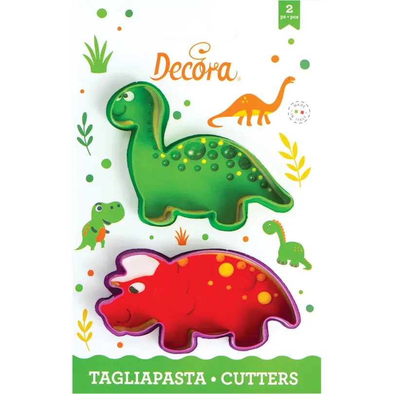 Ausstecher 2er-Set Dino