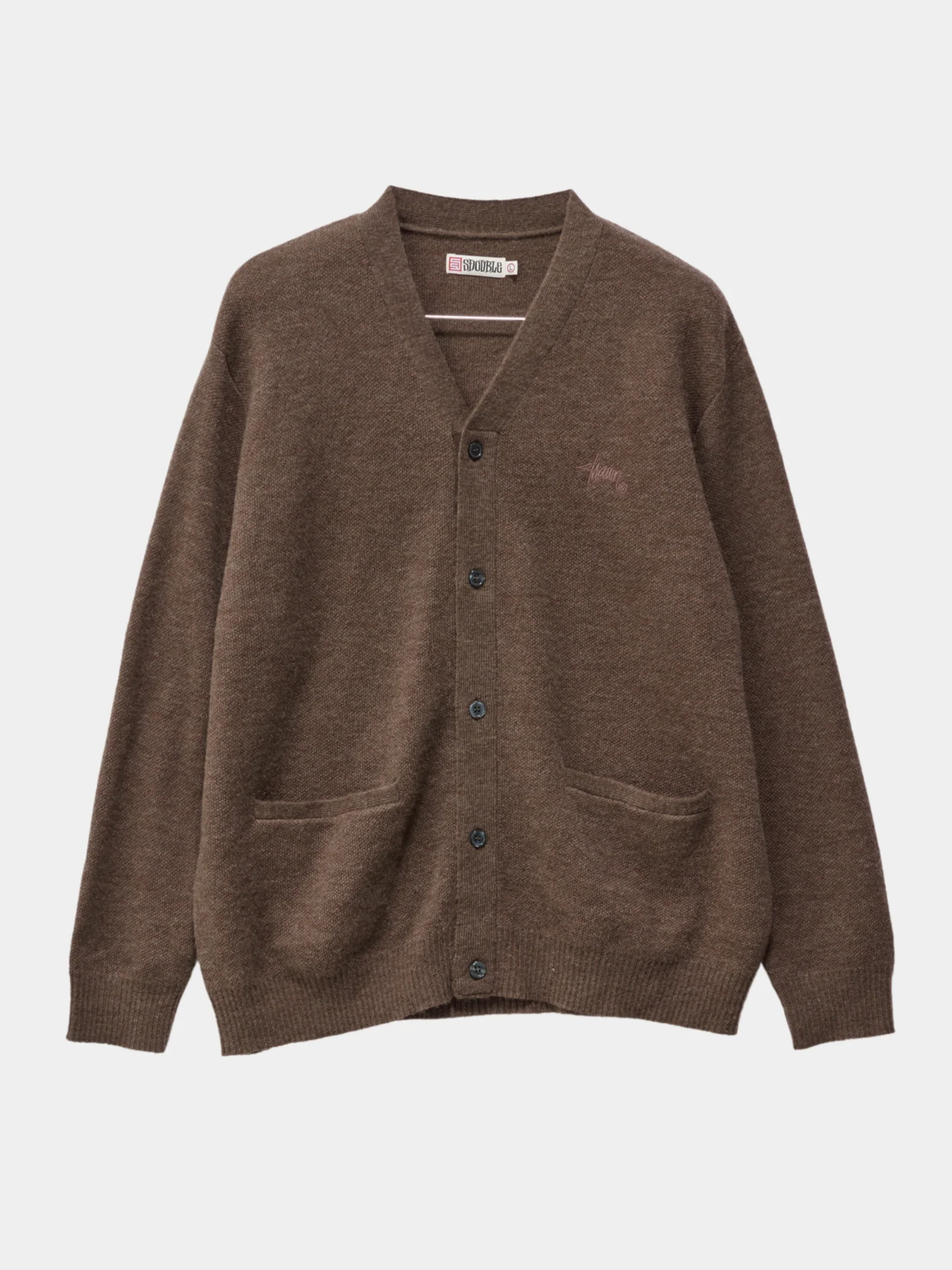 Knit Script Cardigan