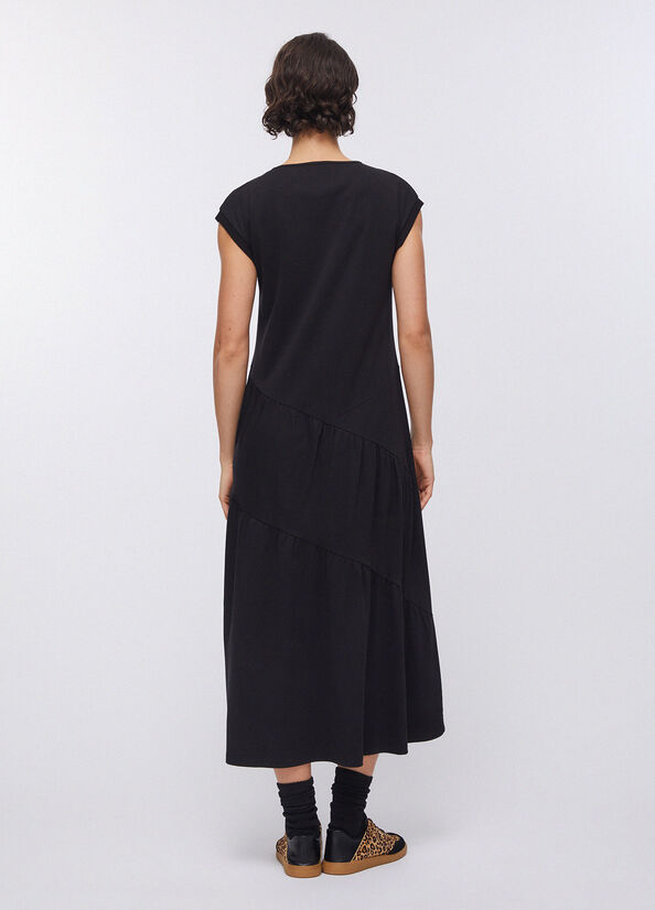 Abito lungo con cut-out