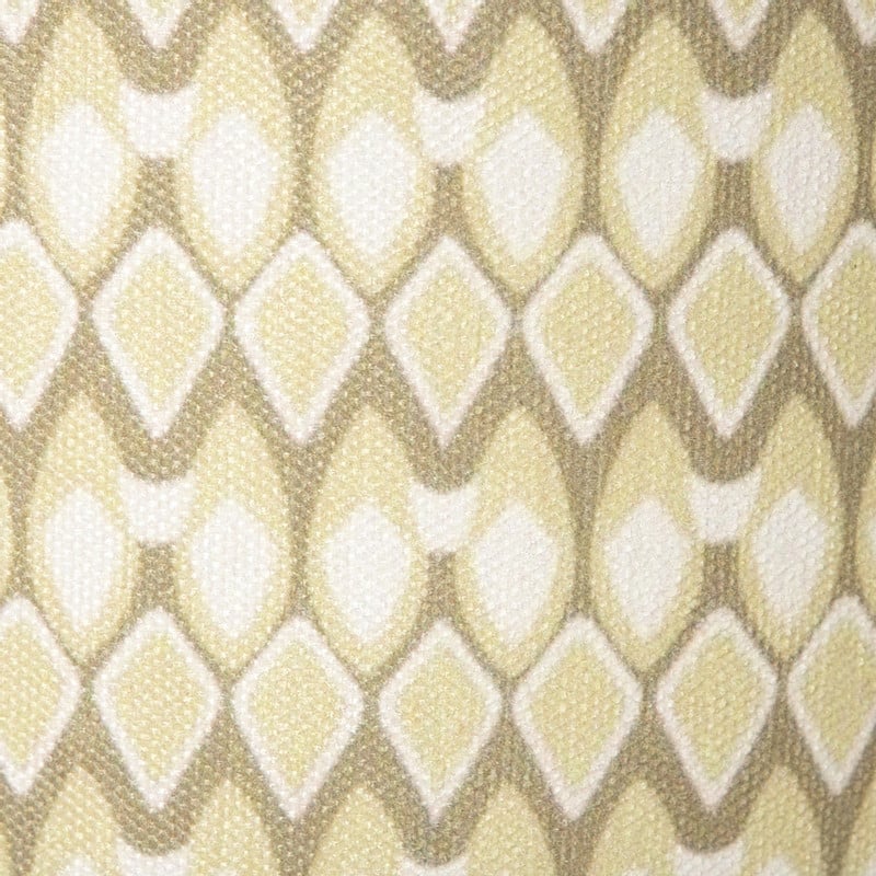 Lampenkap print klein - geel - &Oslash;21x15.5 cm