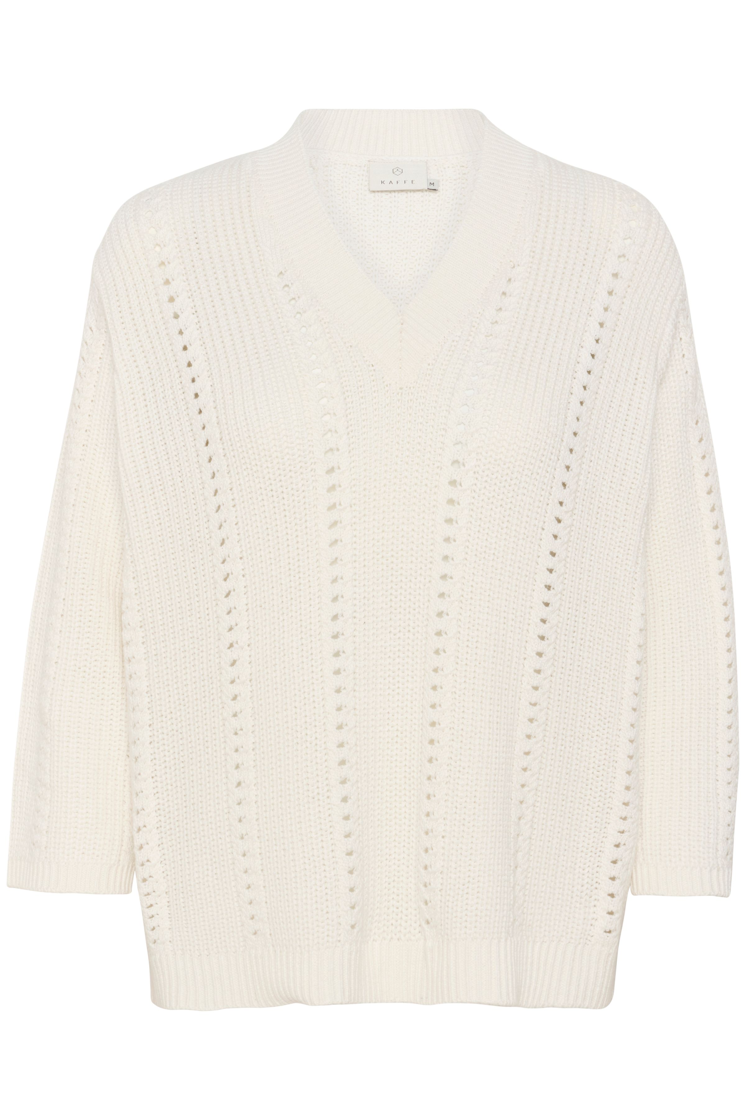 Kaffe KAlorri V-Neck Long Sleeve Pullover