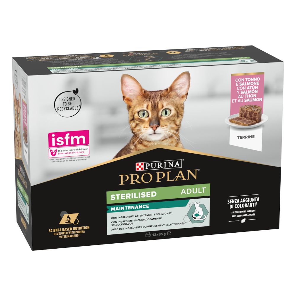 PURINA PRO PLAN Cat Sterilised Maintenance Tuna & Salmon
