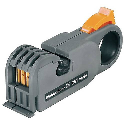 Outil de de9gainage Weidmfcller CST VARIO, pour ce2bles coaxiaux et informatiques ronds 2,5-8 mm
