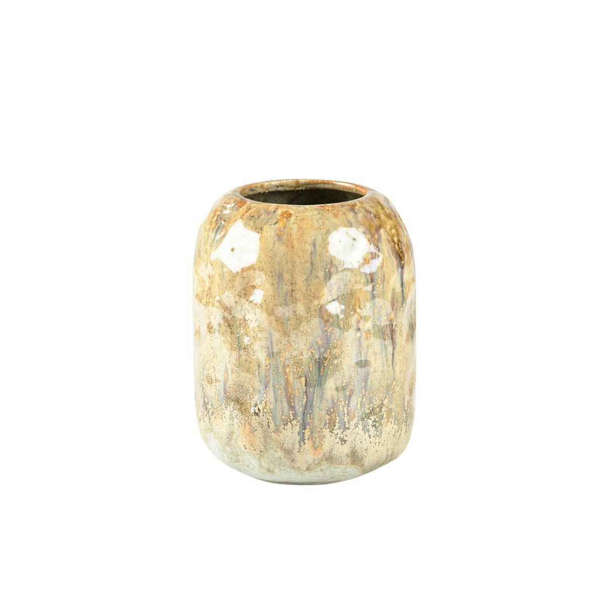 LIVING - Vase en argile beige sable