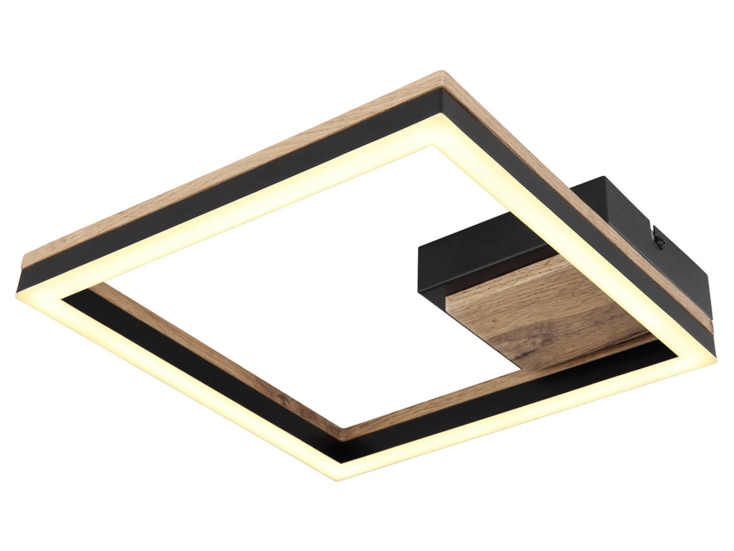 Lampa sufitowa Beatrix LED metalowa czarna