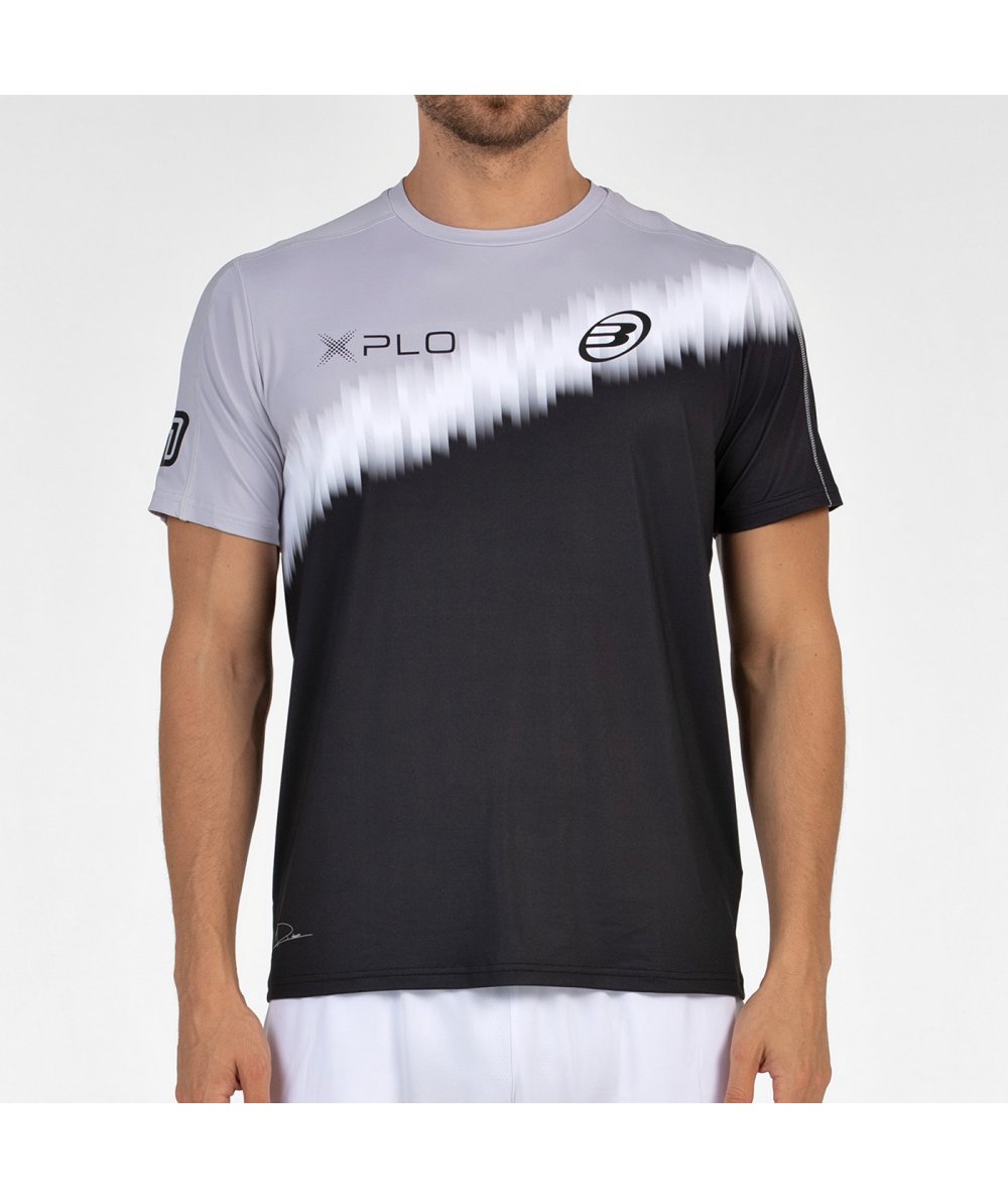 CAMISETA BULLPADEL DI NENNO 25I NEGRO