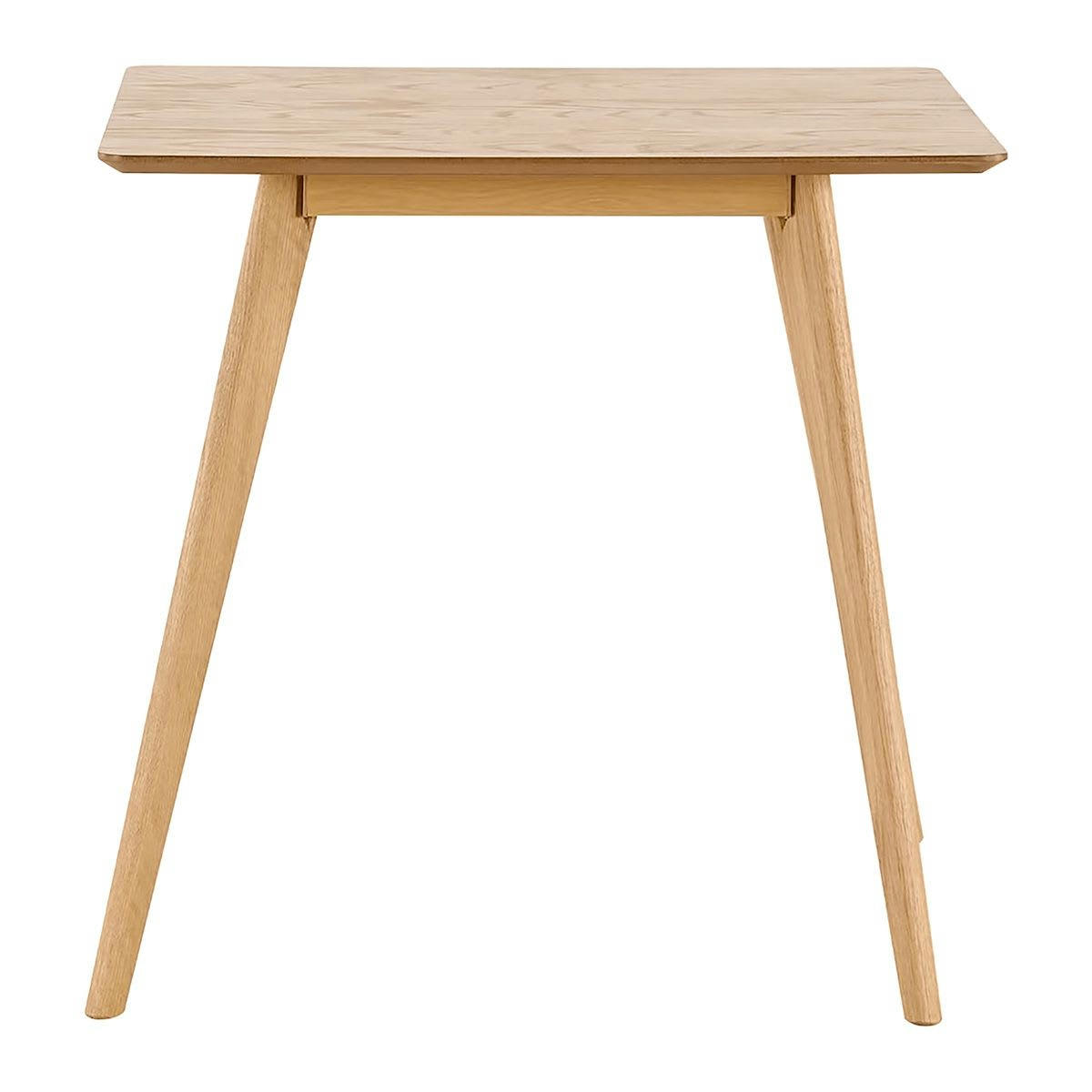 SCANDIE - Table repas carré en chêne naturel 80cm