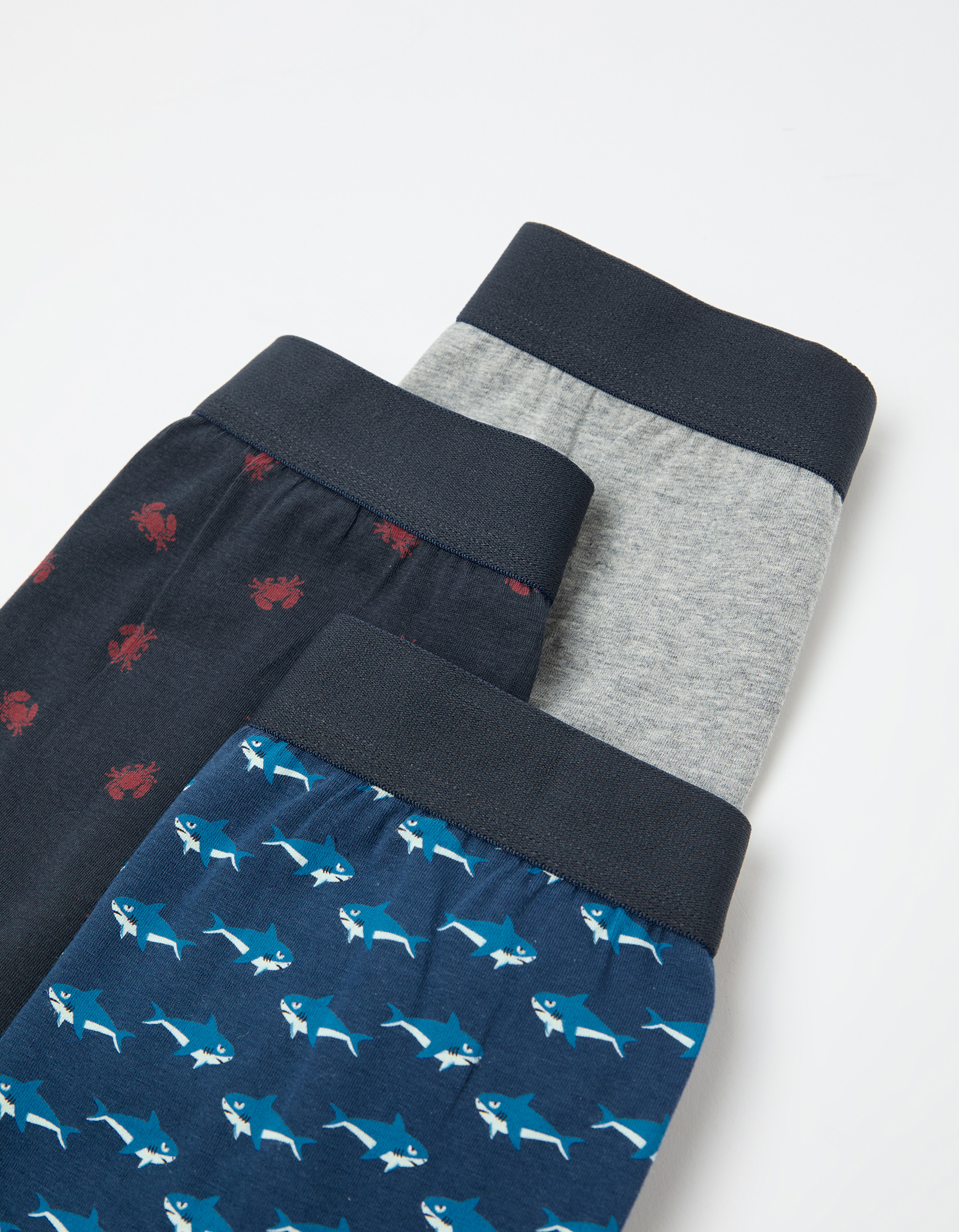 Pack 3 Boxers, Homem, Azul Escuro