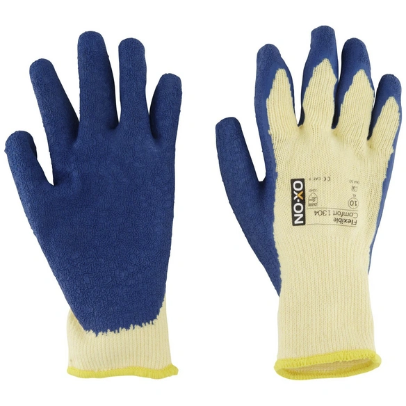 Handschuh »Flexible Comfort 1304«, gelb/blau