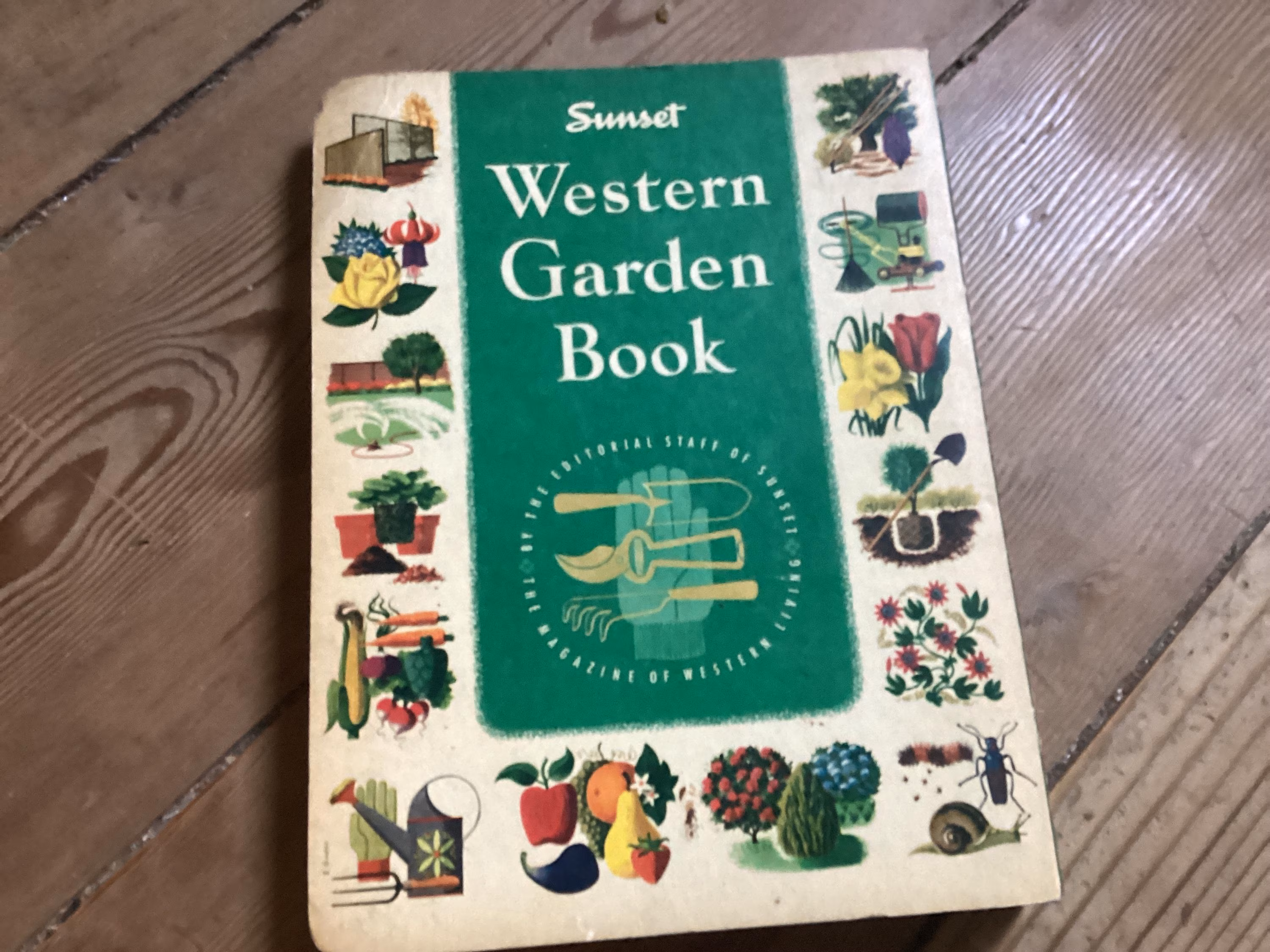 Sunset 1954 Western Garden Book