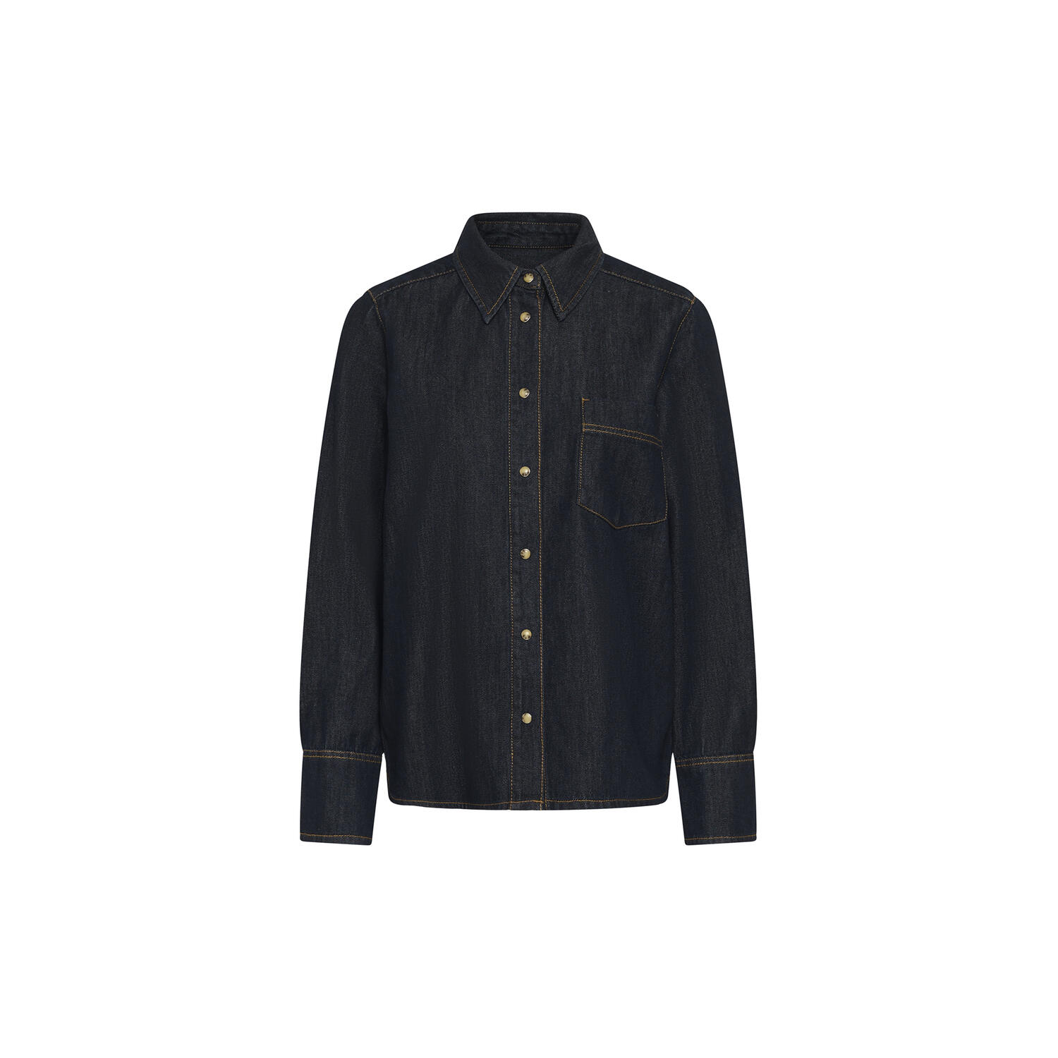 GLENNIW SHIRT, dark denim