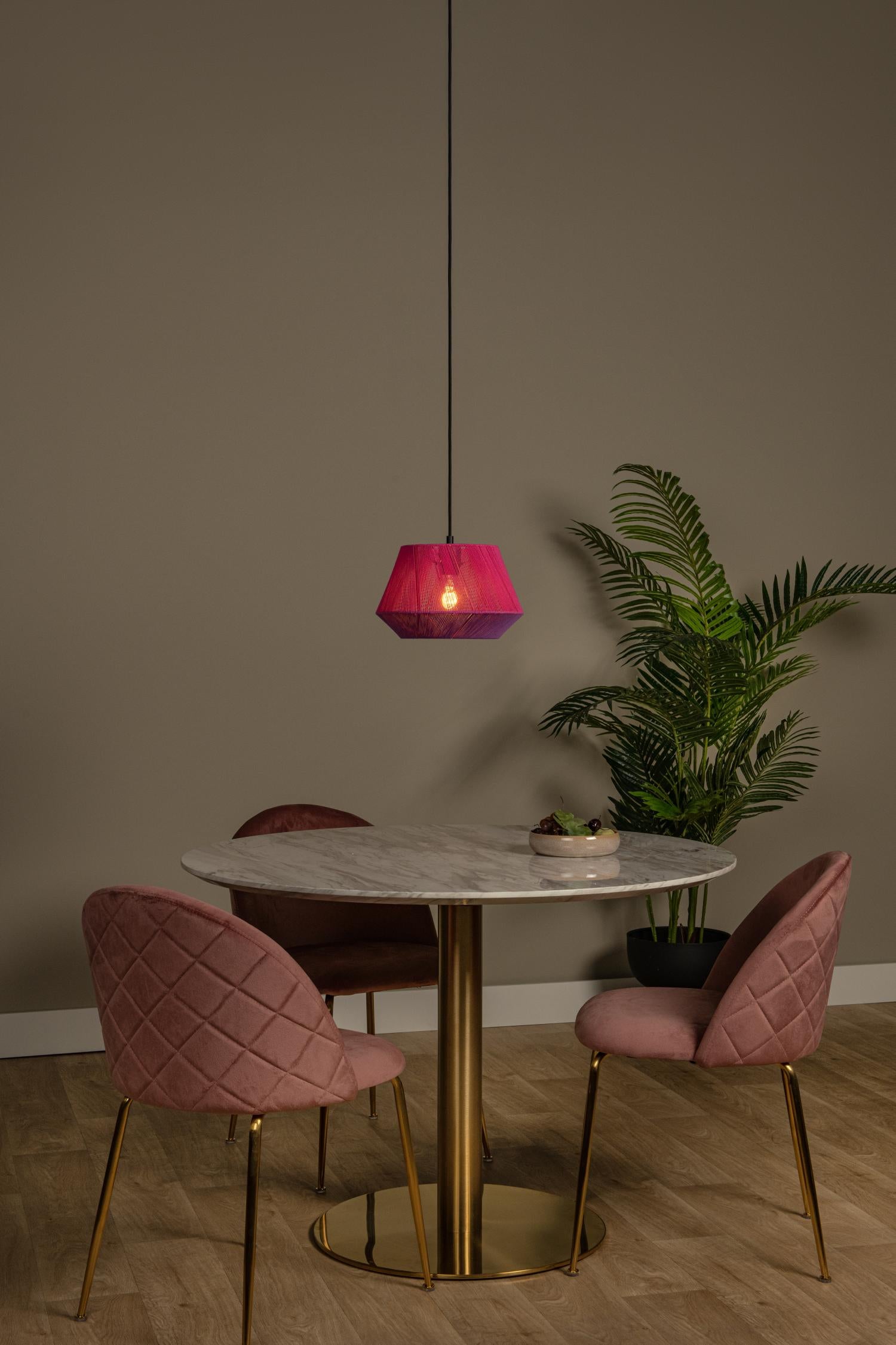 Lucide hanglamp JESSICA - 1xE27 - Roze
