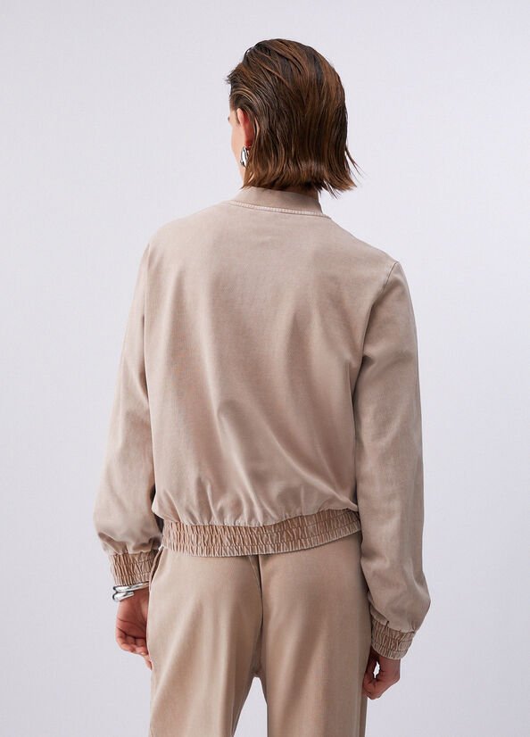 Giacca in jersey d&eacute;lav&eacute;