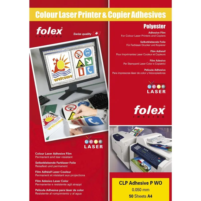 Etiketten 50er-Set Folex