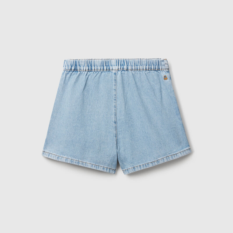 Denim culottes