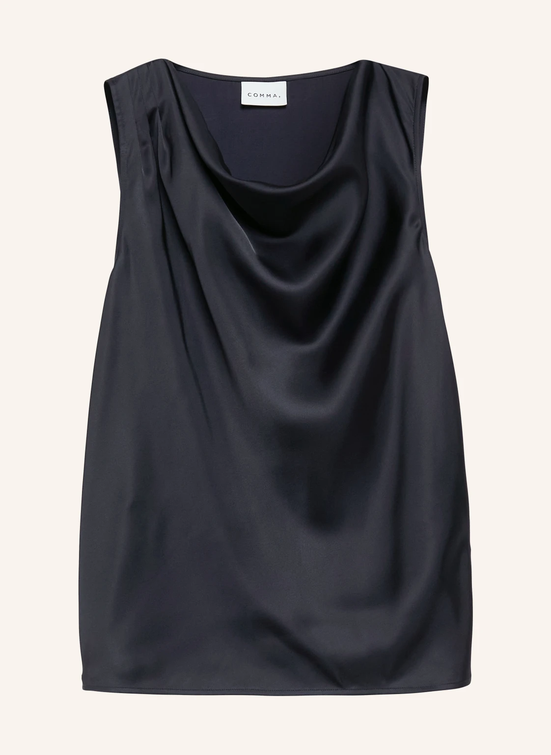 COMMA Blusentop aus Satin