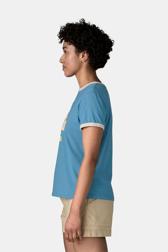 Patagonia Great Waves Ringer Tee Dames
