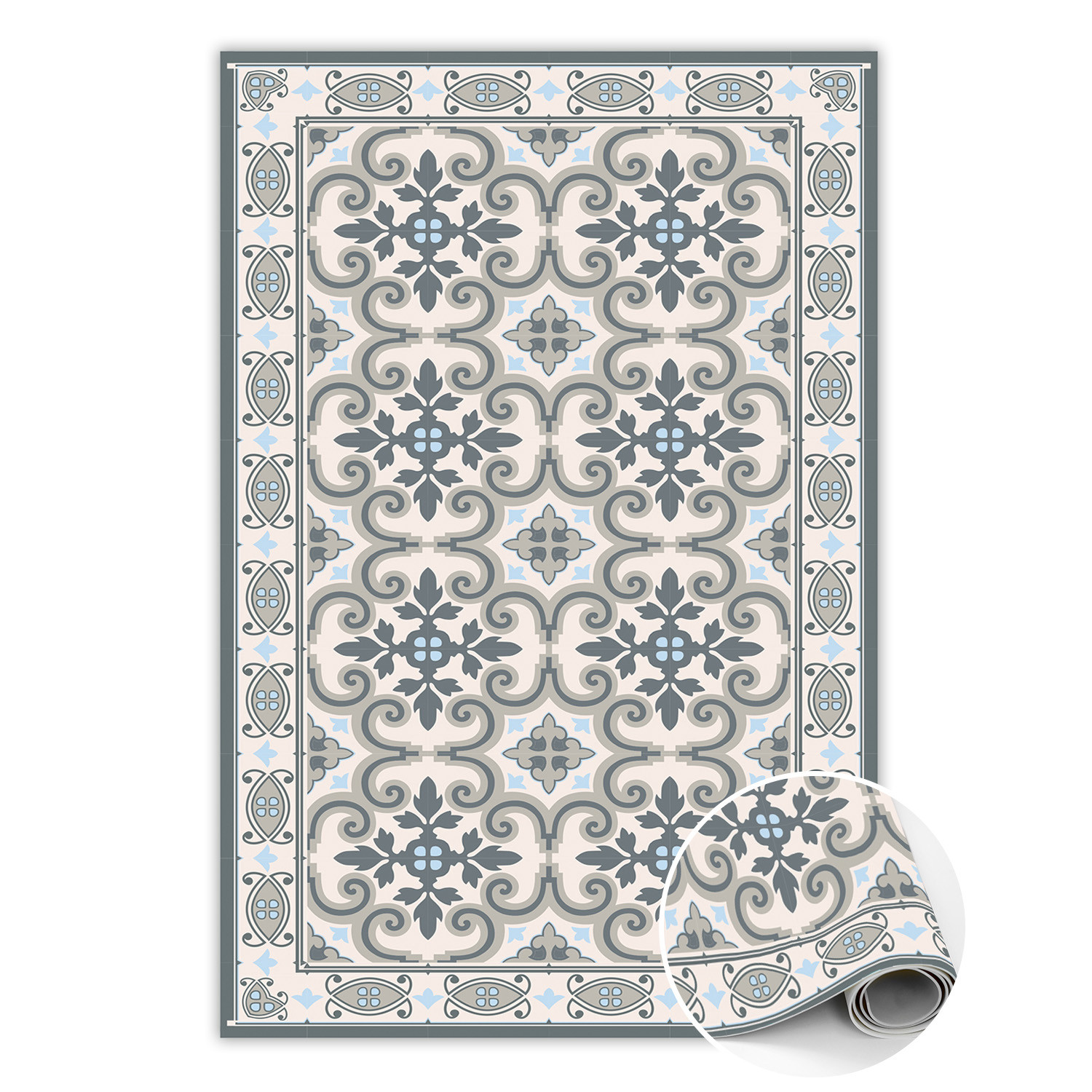 Dywan winylowy do domu 60x90 cm - styl Mietwost.