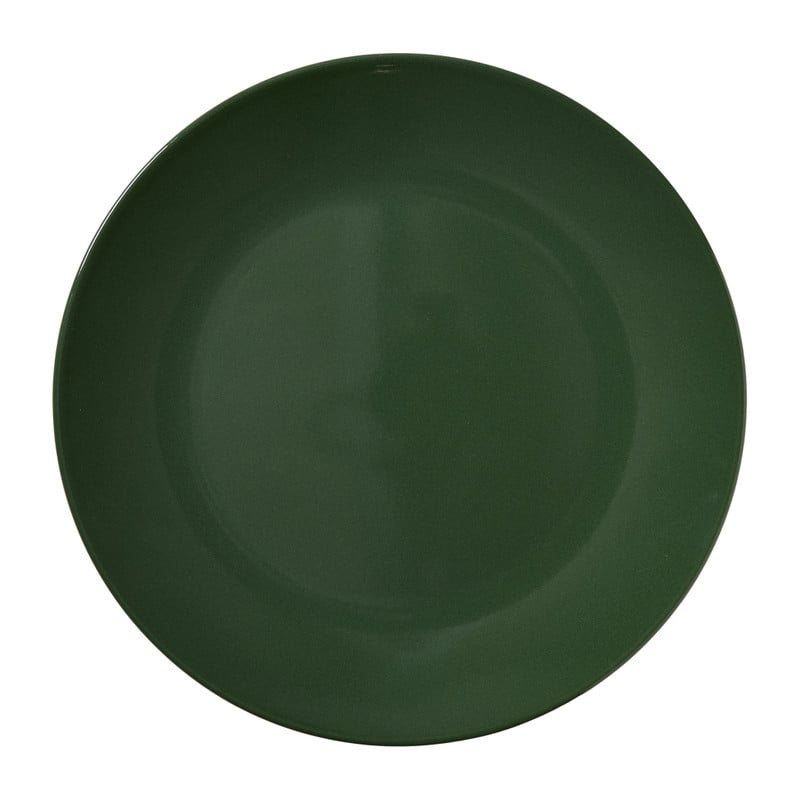 Serviesset 16-delig - donkergroen - 4 persoons