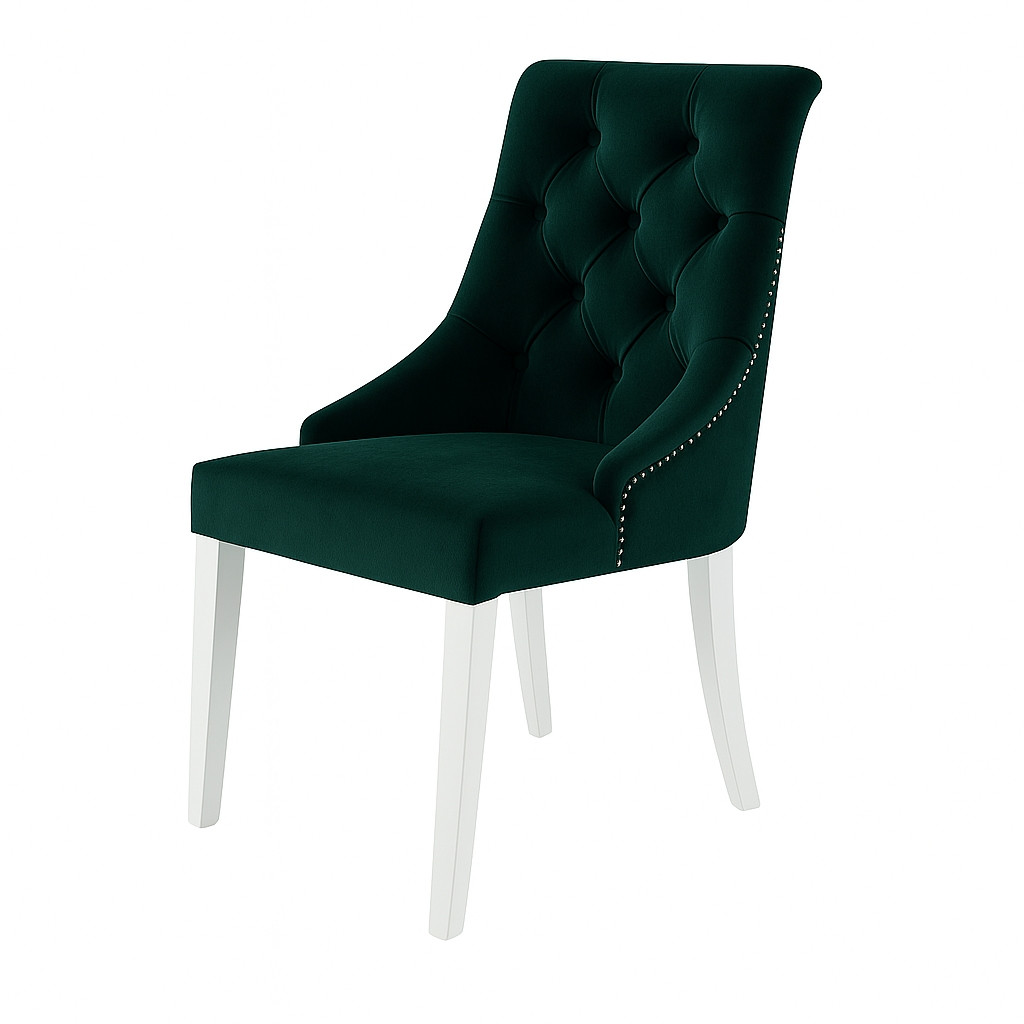 Krzesło Chesterfield Zieleń KCH-1