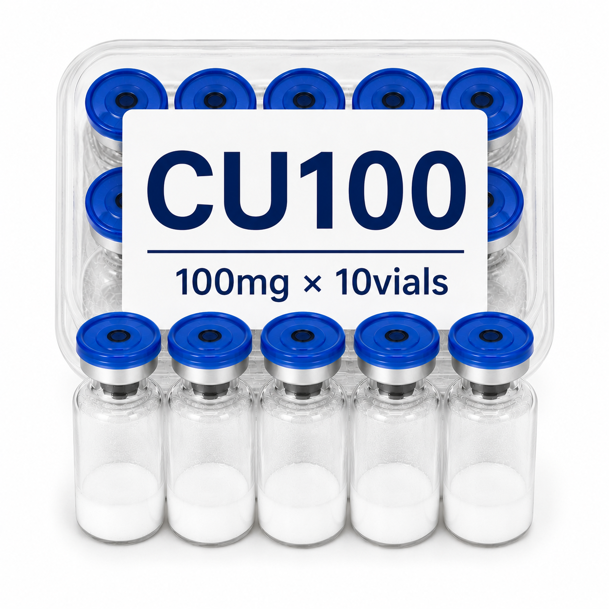 GHK-Cu Copper Peptide × 10 Vials
