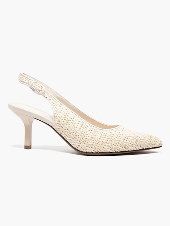 Slingback heel