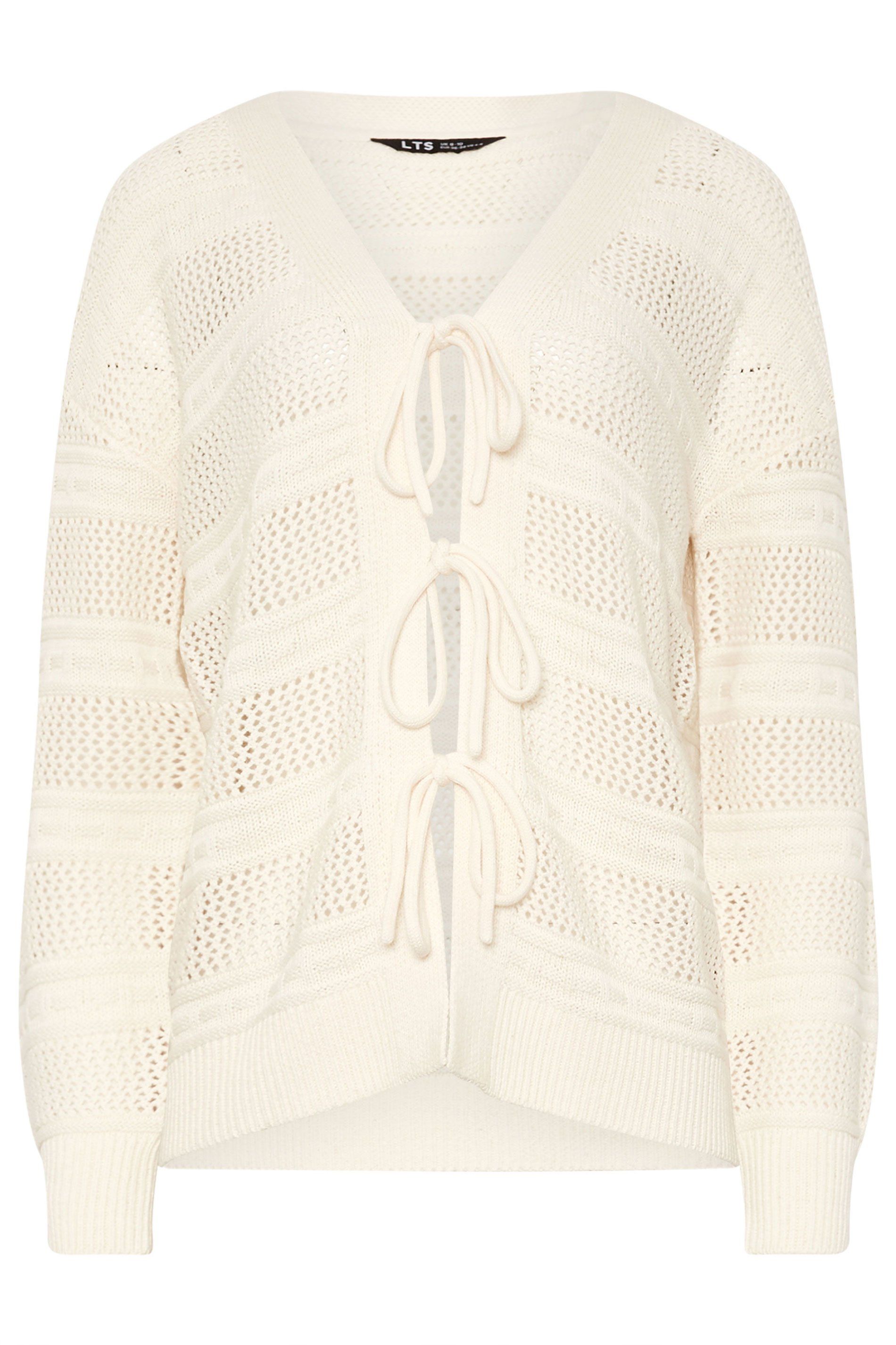 Long Tall Sally Tall Knit Tie Front Cardigan