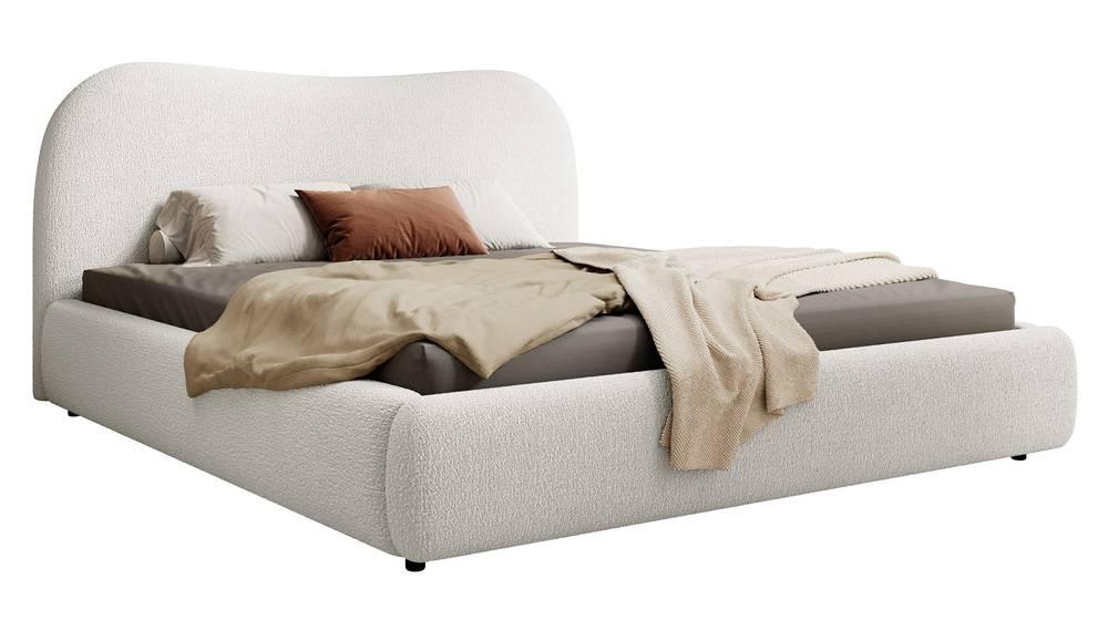 Bedframe Sombala bouclé 180 x 200 cm