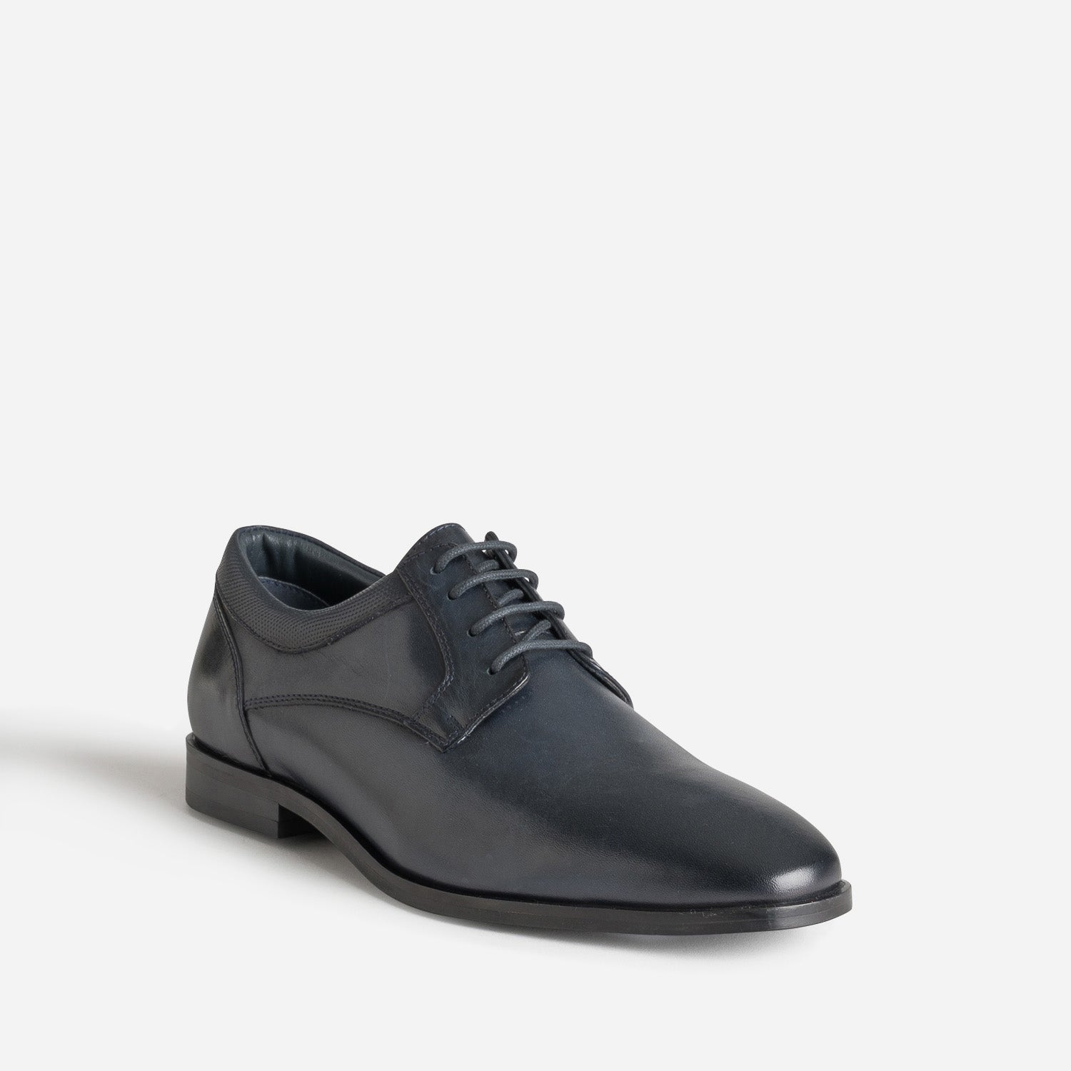 Derby marine cuir